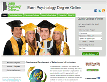 Tablet Screenshot of learnpsychologyonline.com